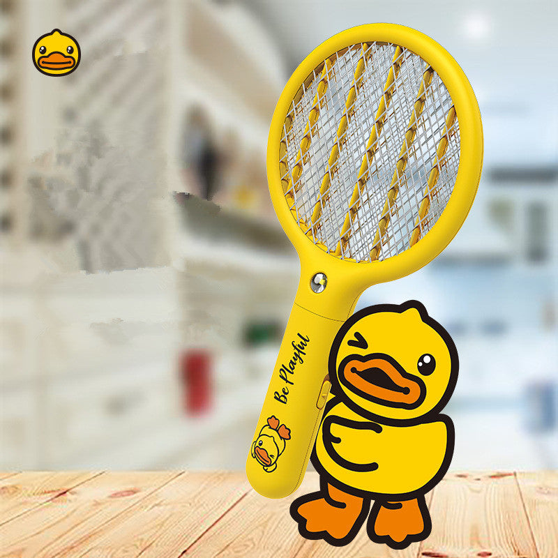 Little yellow duck electric mosquito swatter - Mubimart -  