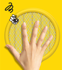 Little yellow duck electric mosquito swatter - Mubimart -  