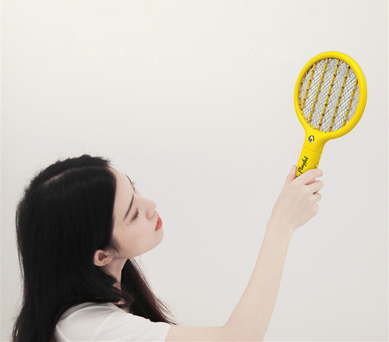 Little yellow duck electric mosquito swatter - Mubimart -  