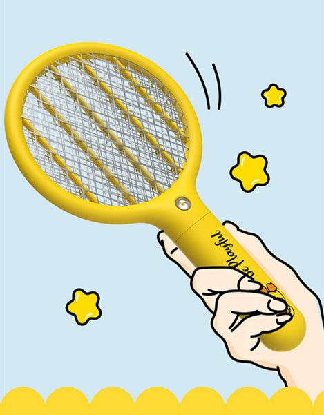 Little yellow duck electric mosquito swatter - Mubimart