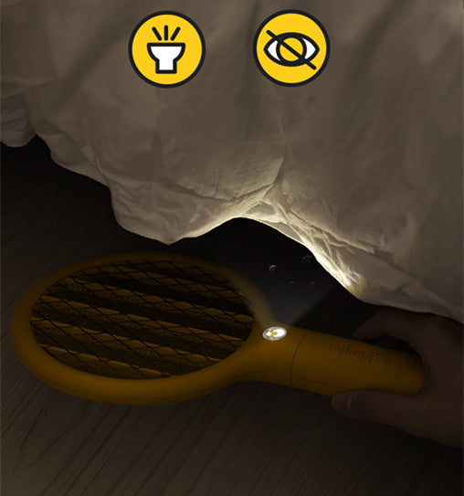 Little yellow duck electric mosquito swatter - Mubimart -  