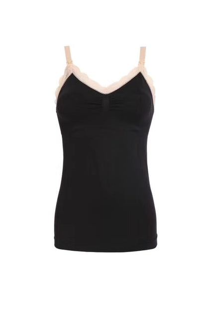 Long Tank Top Bra For Maternity Nursing - Mubimart -  