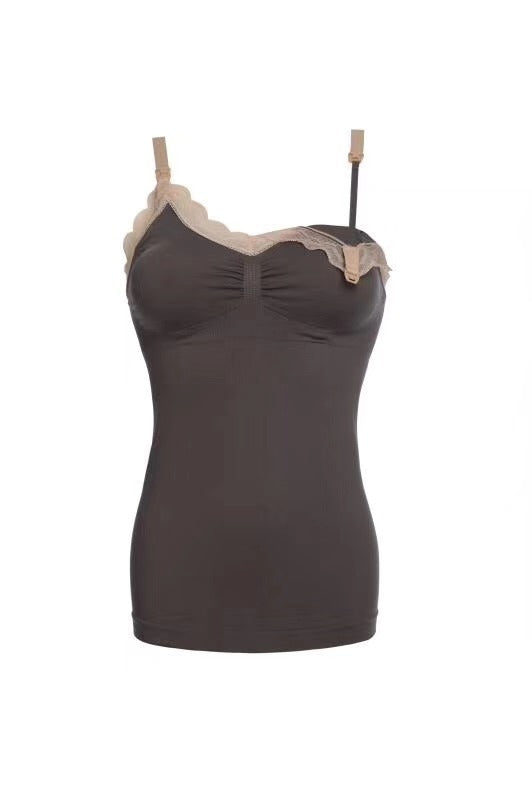 Long Tank Top Bra For Maternity Nursing - Mubimart -  