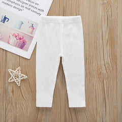 Lotus leaf girl pants - Mubimart -  