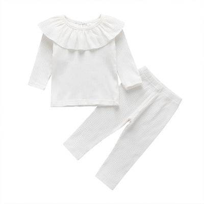 Lotus leaf girl pants - Mubimart