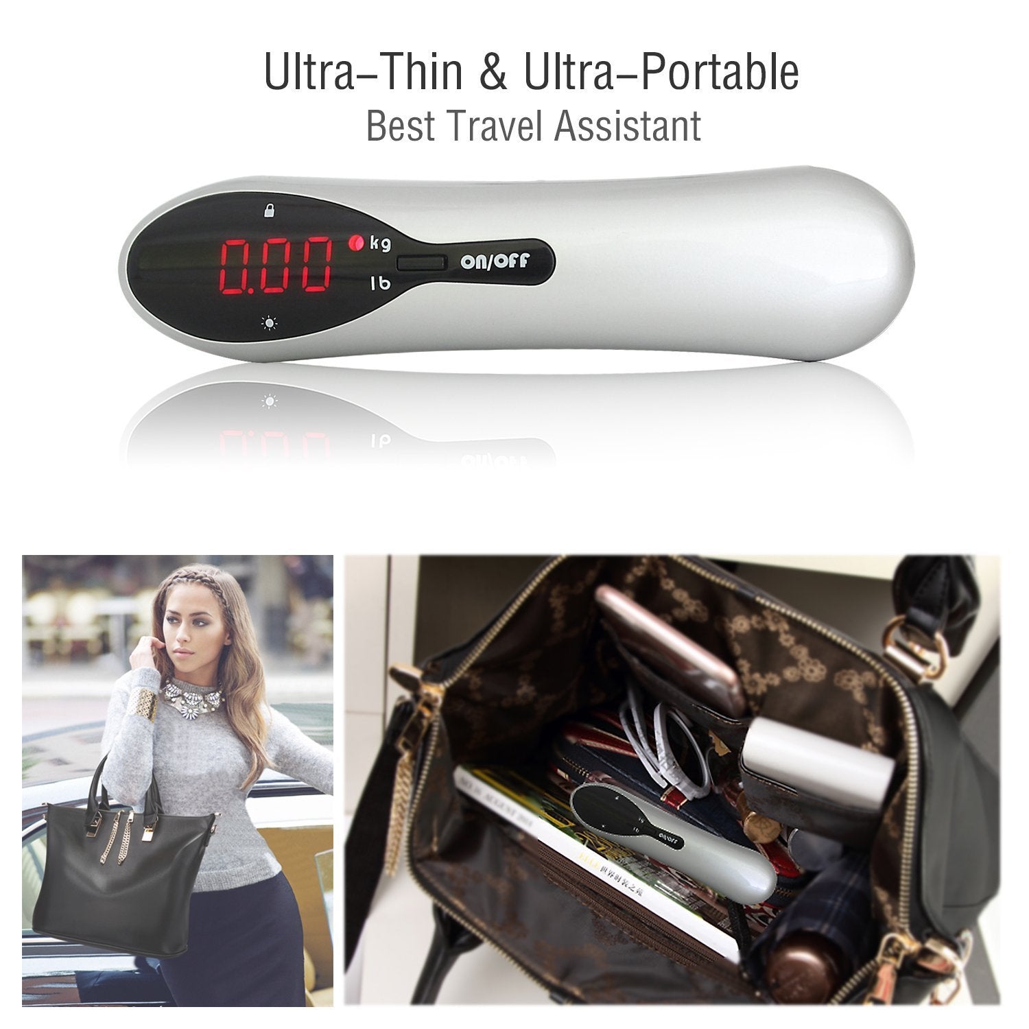 Luggage Scale Portable Electronic Scale - Mubimart -  