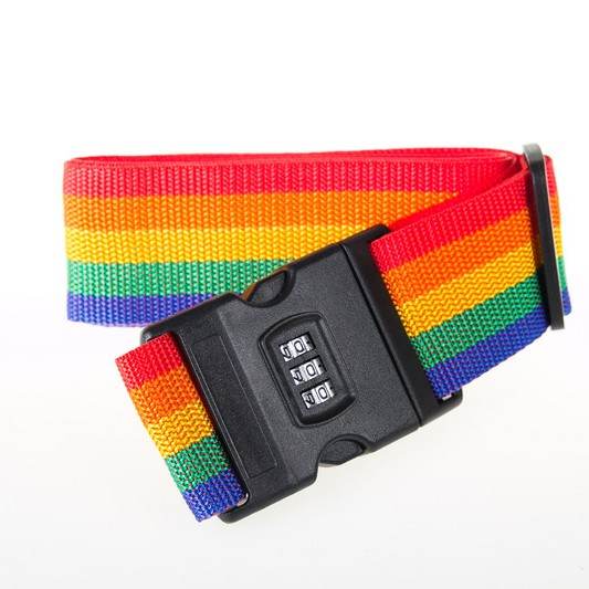 Luggage Strap Luggage Tag Suitcase Checked Cross Luggage Strap - Mubimart