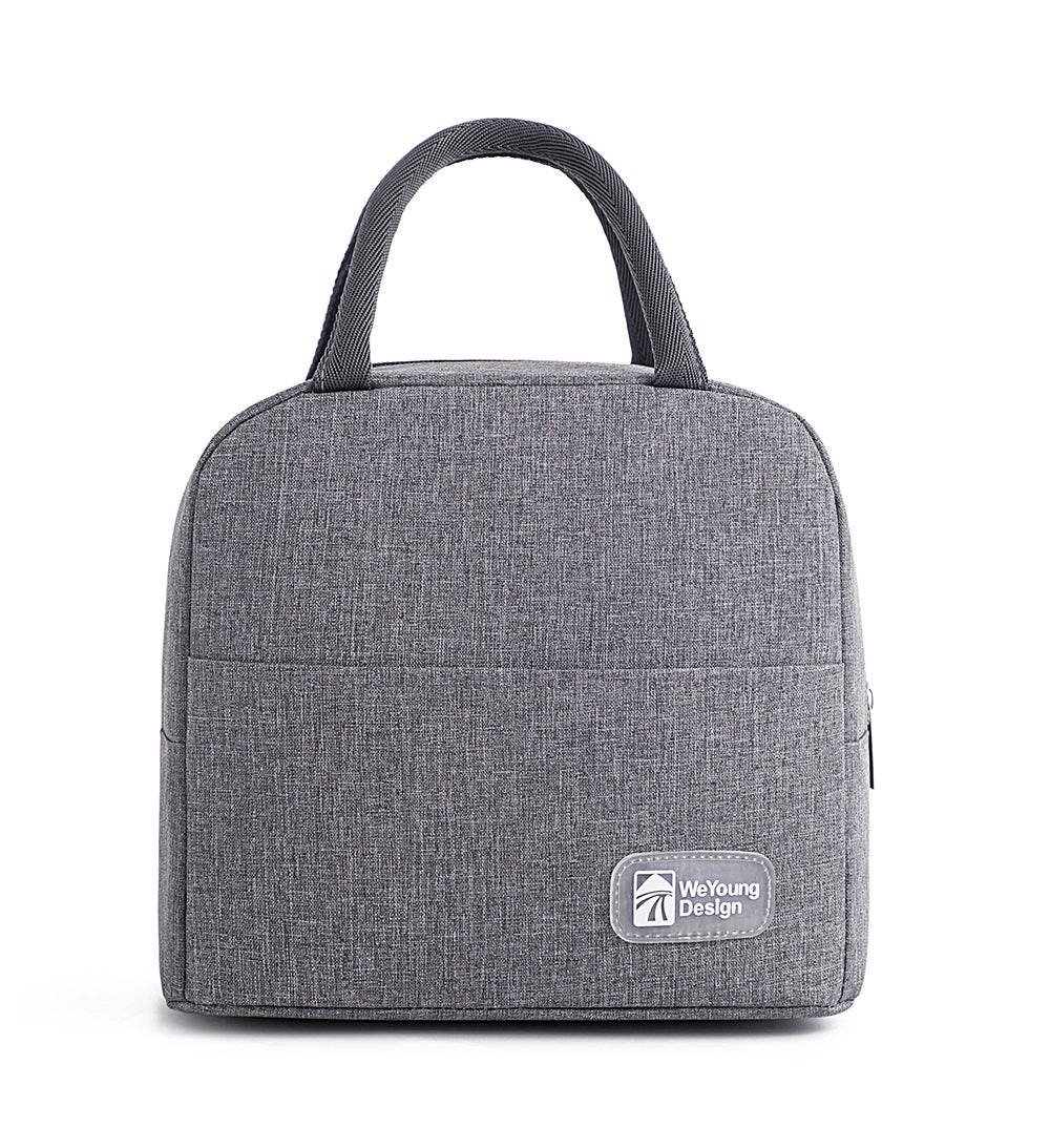 Lunch Box Handbag Aluminum Foil Thickened Thermal Insulation Bag Large With Lunch Bag Lunch Bag Office Worker'S Lunch Box Tote Bag - Mubimart