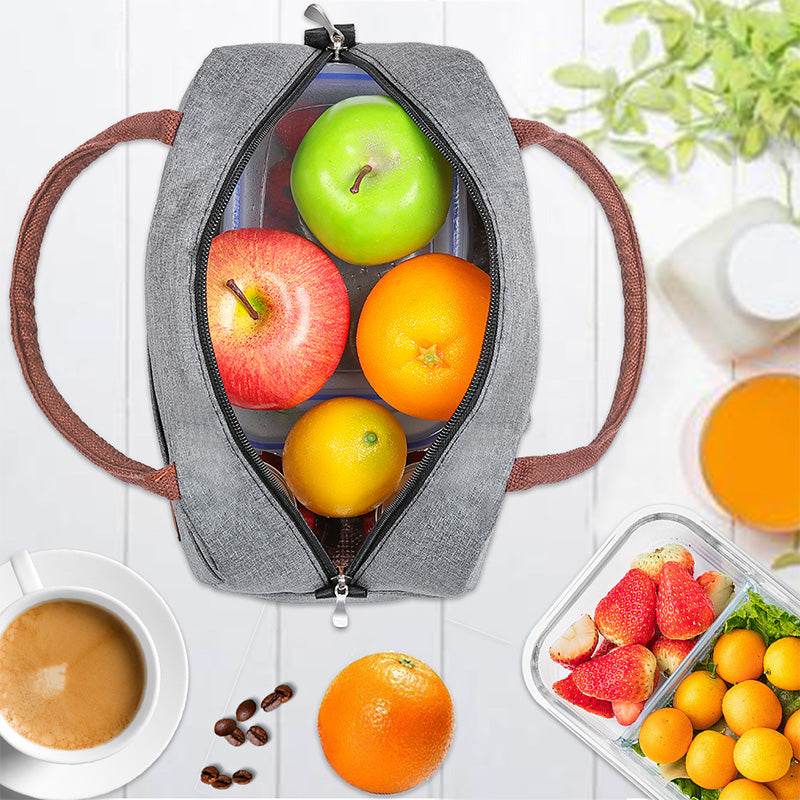 Lunch Box, Handbag, Aluminum Rice Thickened With Rice Bag, Lunch Box, Hand Foil Bag, Lunch Bag, Large Insulation Bag - Mubimart