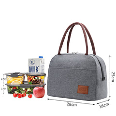 Lunch Box, Handbag, Aluminum Rice Thickened With Rice Bag, Lunch Box, Hand Foil Bag, Lunch Bag, Large Insulation Bag - Mubimart - Lunch bag 