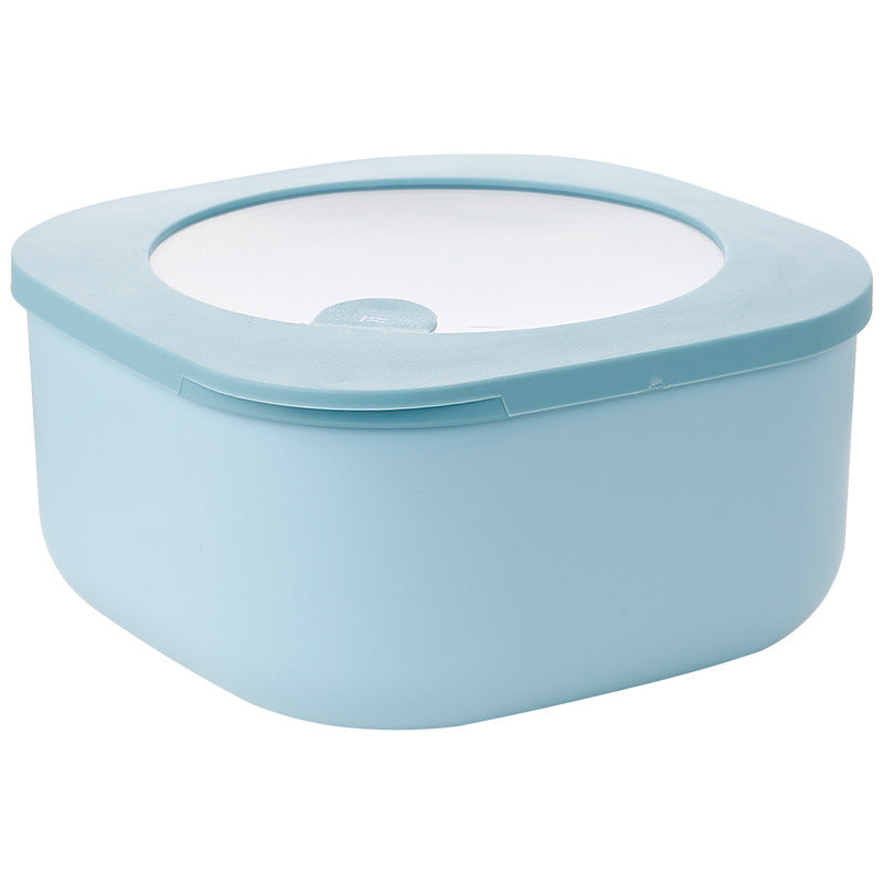 Lunch Box Plastic Refrigerator Storage Box Frozen Microwave Heating Lunch Box Sealed Lunch Box Fresh-keeping Box - Mubimart -  