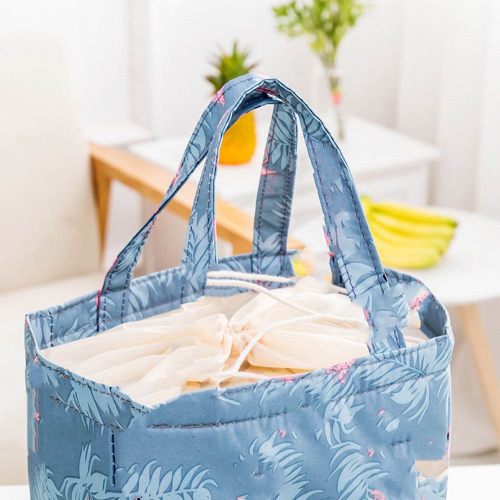 Lunch-box Bag Heat Preservation Lunch Bag Outdoor Picnic Insulated Bag - Mubimart