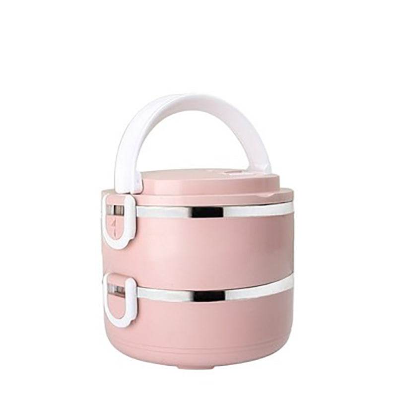 MICCK Multi-layer Kids Lunch Box Stainless Steel Thermal Heated Bento Box Food Containers Large Capacity Vacuum Insulation Boxes - Mubimart