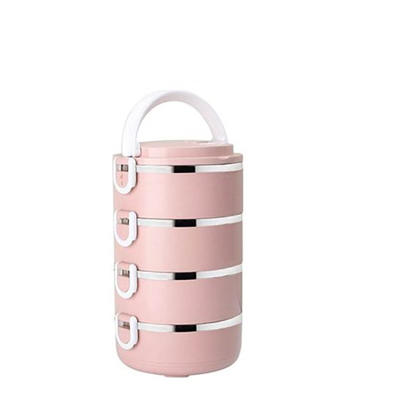 MICCK Multi-layer Kids Lunch Box Stainless Steel Thermal Heated Bento Box Food Containers Large Capacity Vacuum Insulation Boxes - Mubimart