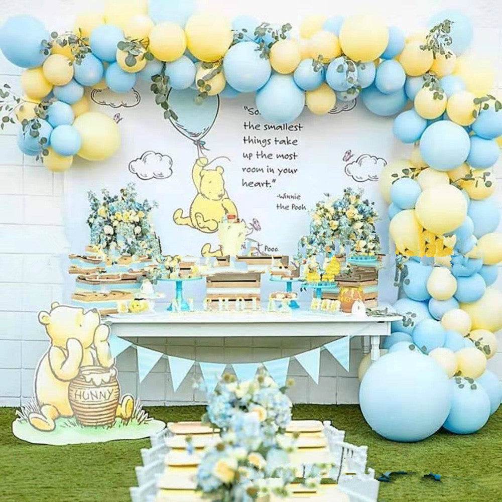 Macaron Balloons Garland Arch Rose Gold Confetti Ballon Wedding Birthday Baloon Birthday Party Decor Kids Baby Shower - Mubimart