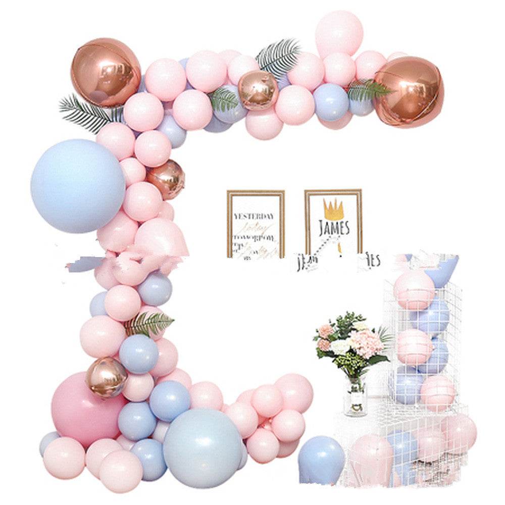 Macaron Balloons Garland Arch Rose Gold Confetti Ballon Wedding Birthday Baloon Birthday Party Decor Kids Baby Shower - Mubimart