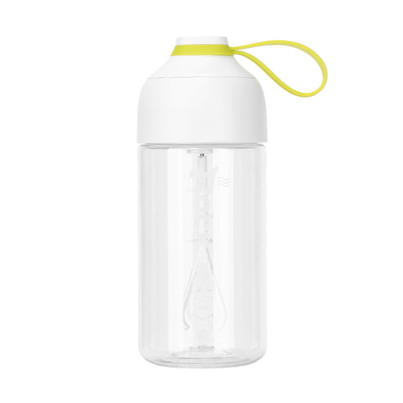 Macaron Color Shake Cup Lazy Water Cup Automatic Water Bottle - Mubimart -  