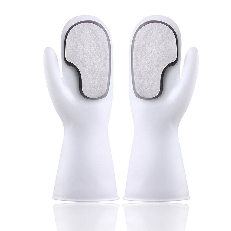 Magic Brush Glove Washing Dishes Cleaning Housework Non-Slip Waterproof Heat Insulation - Mubimart