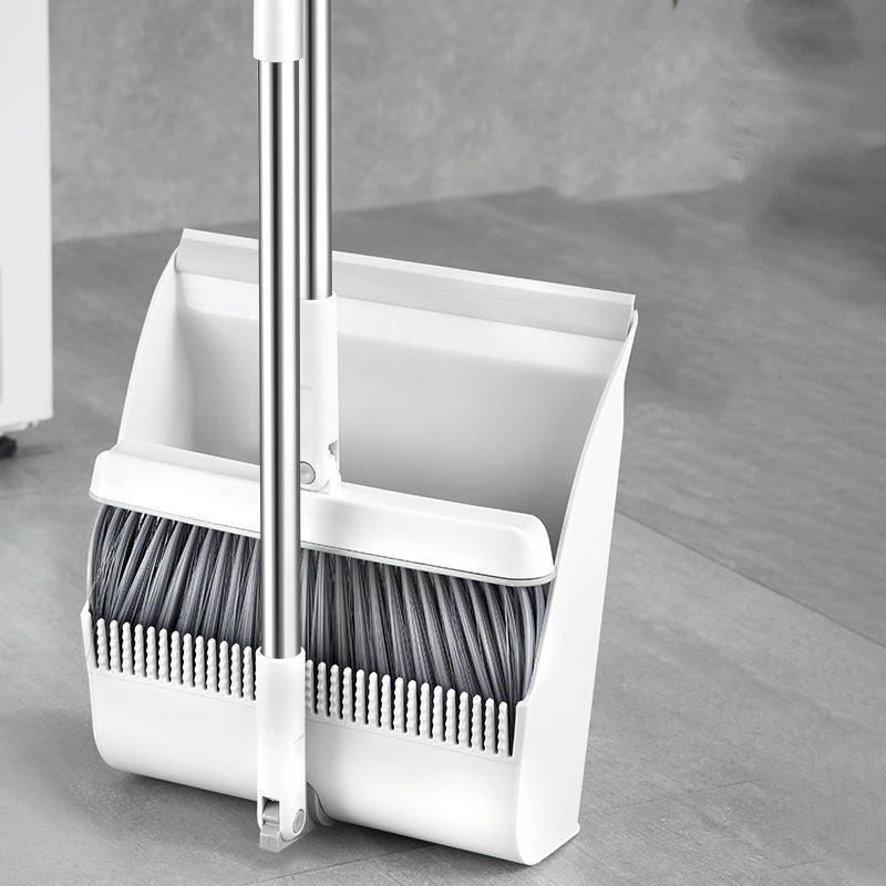 Magic Folding Broom Dustpan Set Combination - Mubimart -  