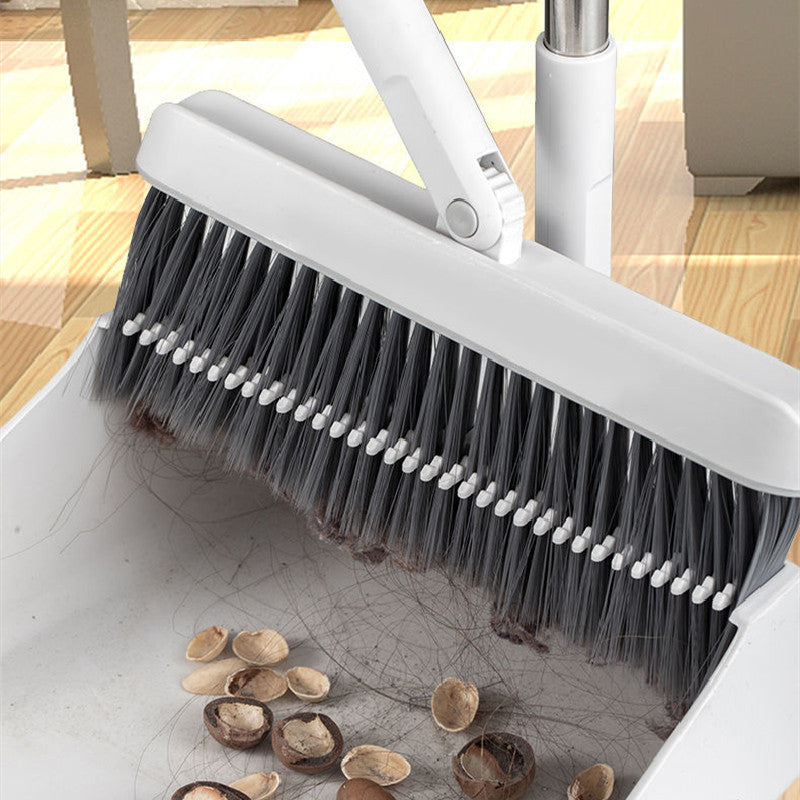 Magic Folding Broom Dustpan Set Combination - Mubimart -  