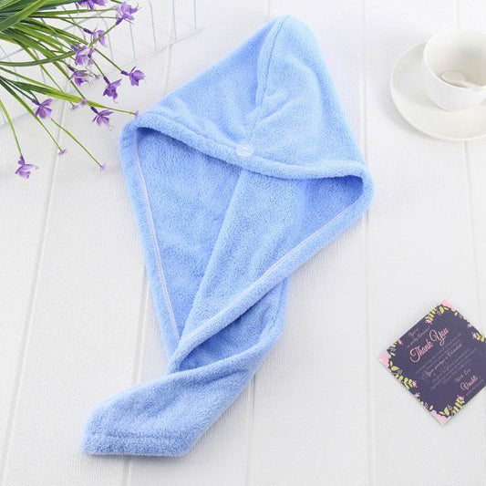 Magic Microfiber Hair Fast Drying Dryer Towel - Mubimart