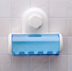 Magic Suction Wall Toothbrush Holder Toothbrush Holder - Mubimart -  