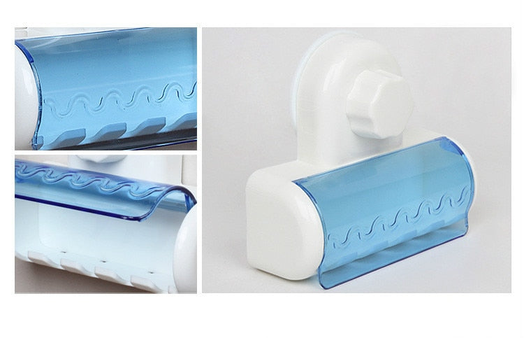 Magic Suction Wall Toothbrush Holder Toothbrush Holder - Mubimart -  