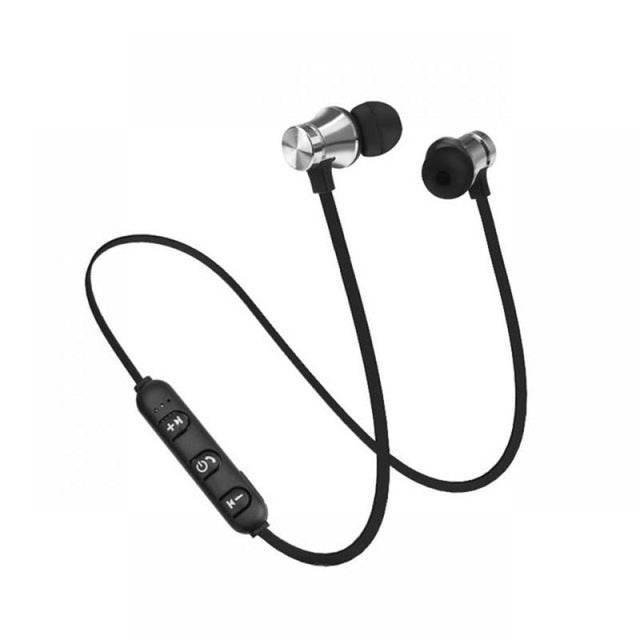 Magnetic Bluetooth Earphones For Running XT11 Earphones Sports Wireless Bluetooth Earphones - Mubimart