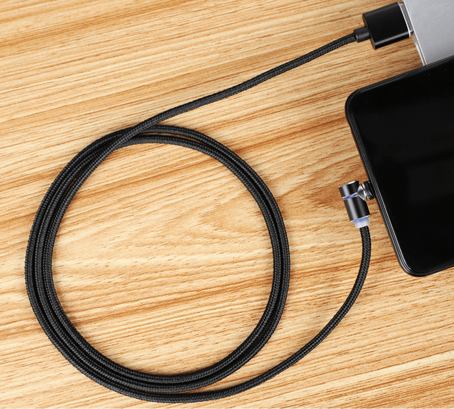 Magnetic Cable LED Magnet Charger Cable USB Cable & USB Type-C USB C - Mubimart