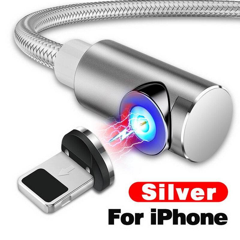 Magnetic Cable Micro USB Type C Charger - Mubimart