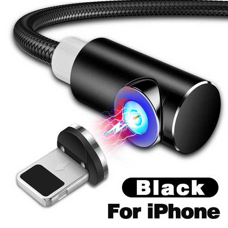 Magnetic Cable Micro USB Type C Charger - Mubimart