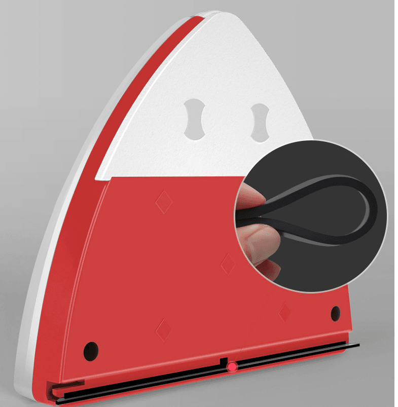 Magnetic Glass Window Cleaning Tool Automatic Water Discharge Double-layer Wiper Household Special Window Cleaner - Mubimart