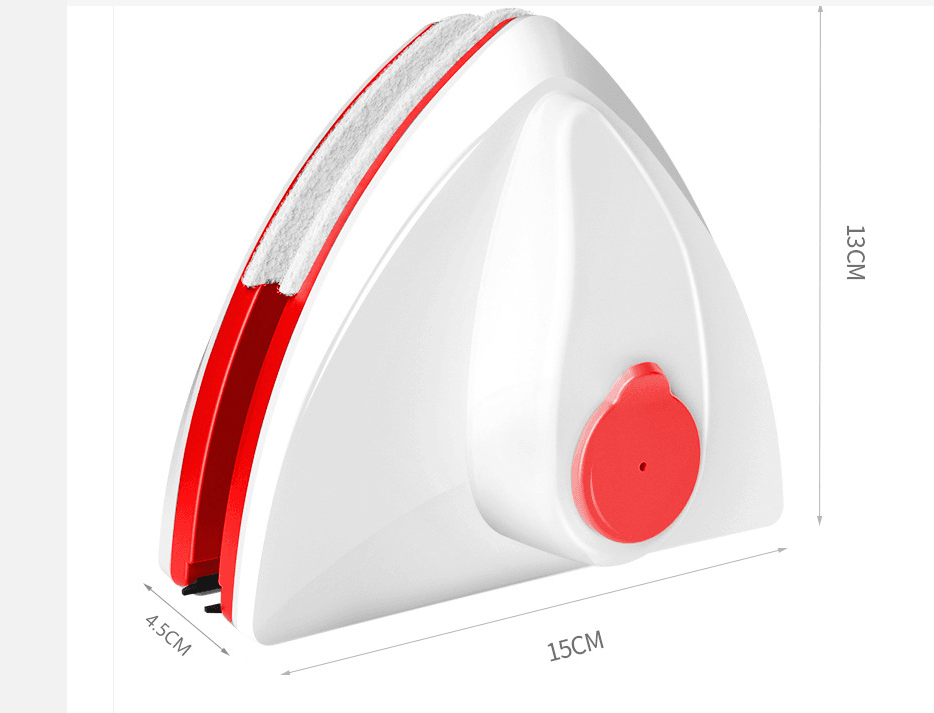 Magnetic Glass Window Cleaning Tool Automatic Water Discharge Double-layer Wiper Household Special Window Cleaner - Mubimart