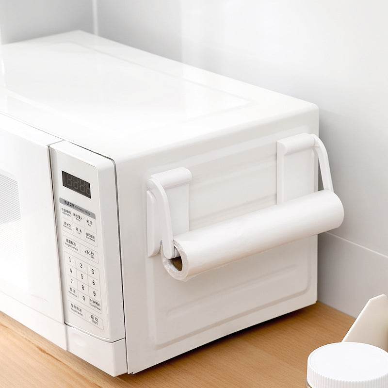 Magnetic Paper Towel Holder Kitchen Punch Free Roll - Mubimart