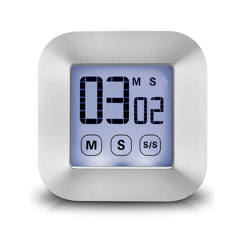 Magnetic Suction Electronic Kitchen Timer Touch Screen Timing Reminder - Mubimart -  