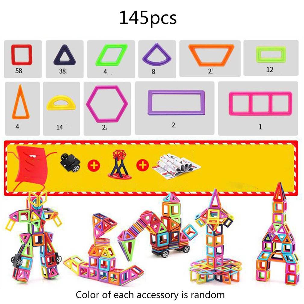 Magnetic building block toys - Mubimart