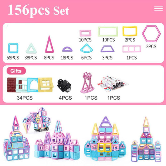 Magnetic building block toys - Mubimart