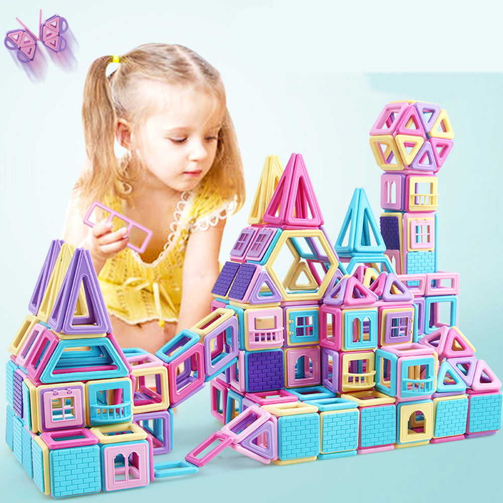 Magnetic building block toys - Mubimart -  