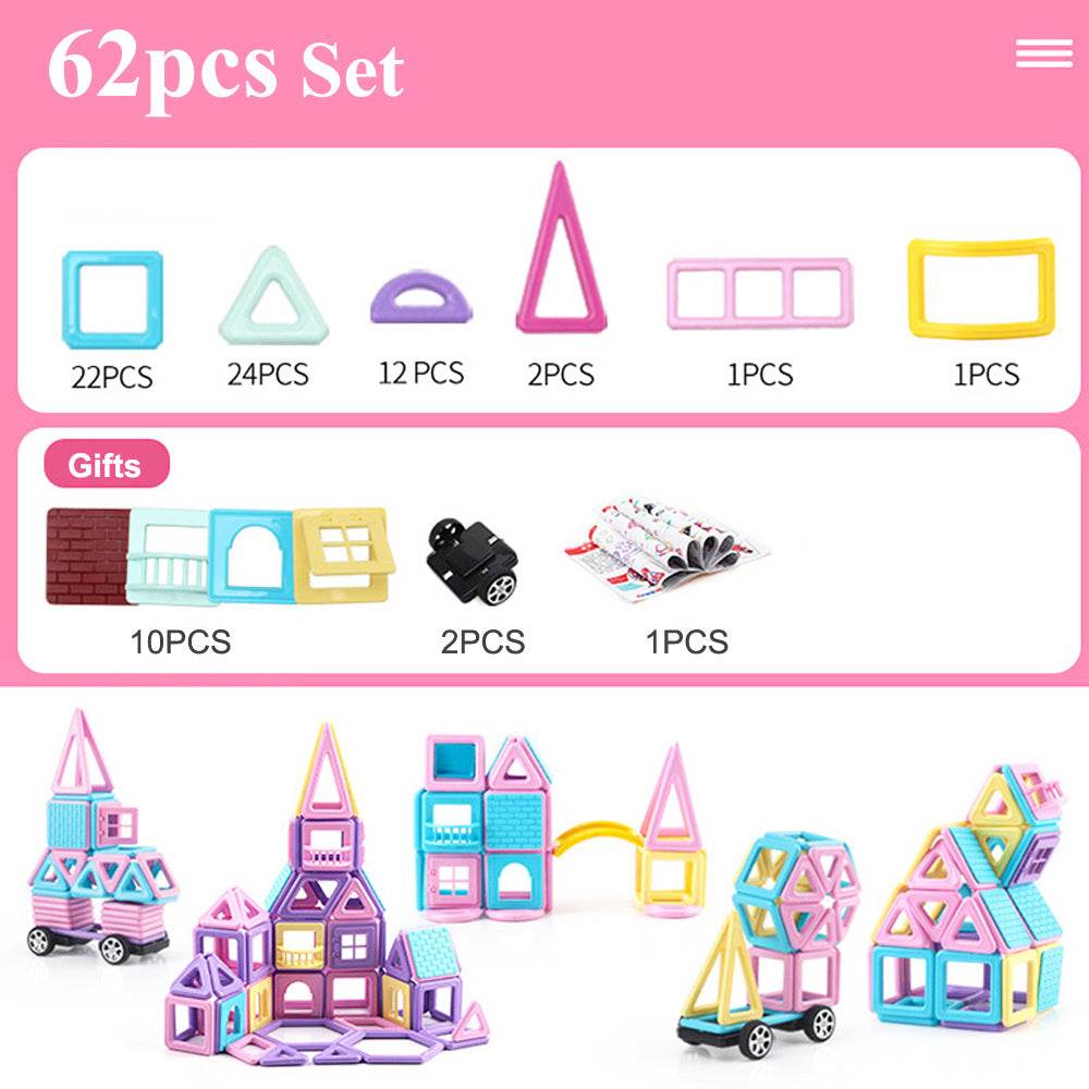 Magnetic building block toys - Mubimart