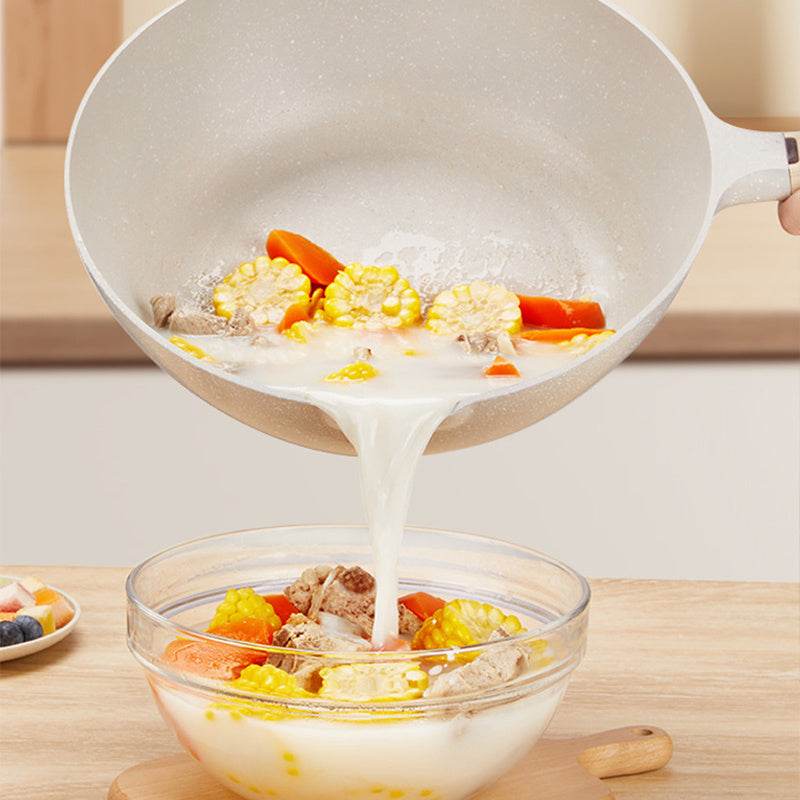 Maifan Stone Non-stick Frying Pan Induction Cooker Gas Stove - Mubimart