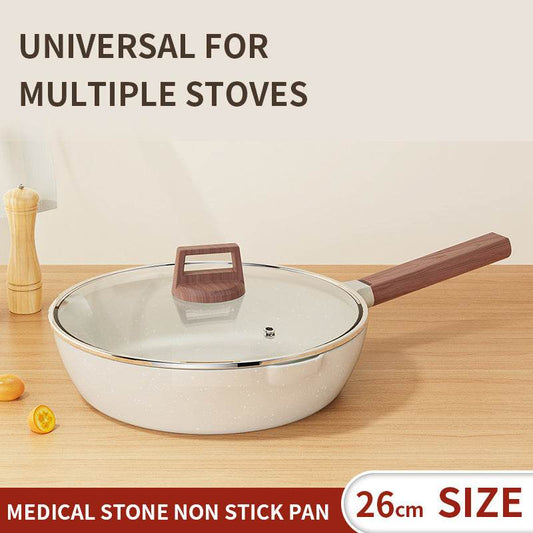 Maifan Stone Non-stick Frying Pan Induction Cooker Gas Stove - Mubimart