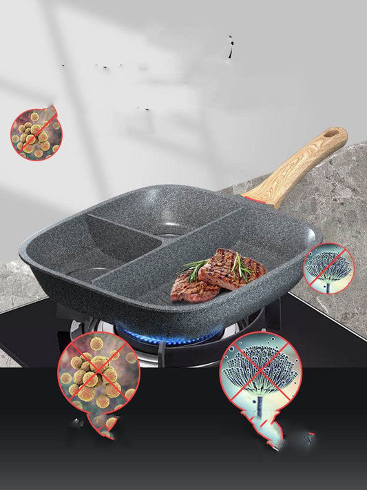 Maifan Stone Special Raw Steak Frying Pan Omelette Pan - Mubimart