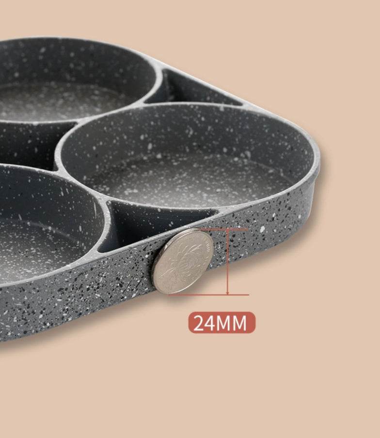Maifan stone deep fried egg pan - Mubimart
