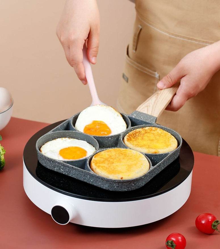 Maifan stone deep fried egg pan - Mubimart