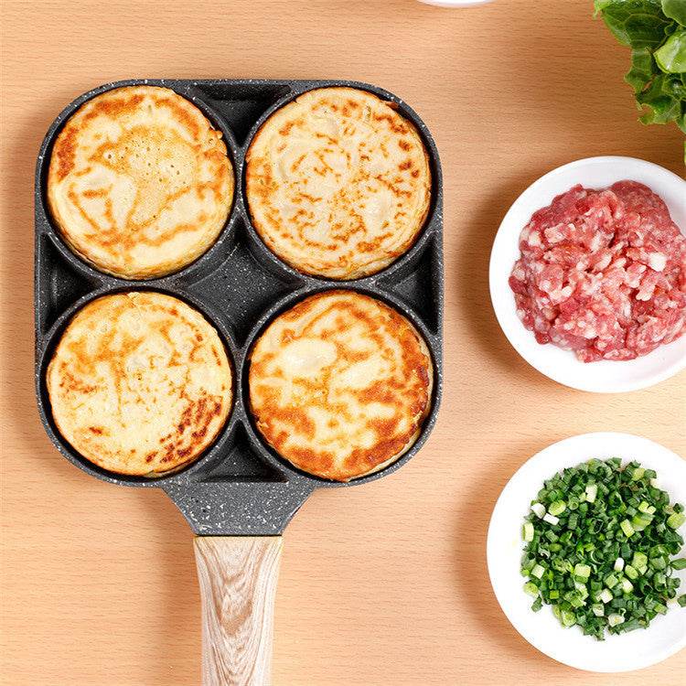 Maifan stone four-hole omelette pan - Mubimart