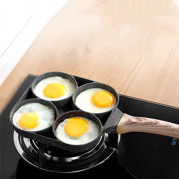 Maifan stone four-hole omelette pan - Mubimart