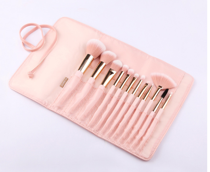 Makeup Brush Set 12 Tip Tail Handle Makeup Brush Set - Mubimart -  