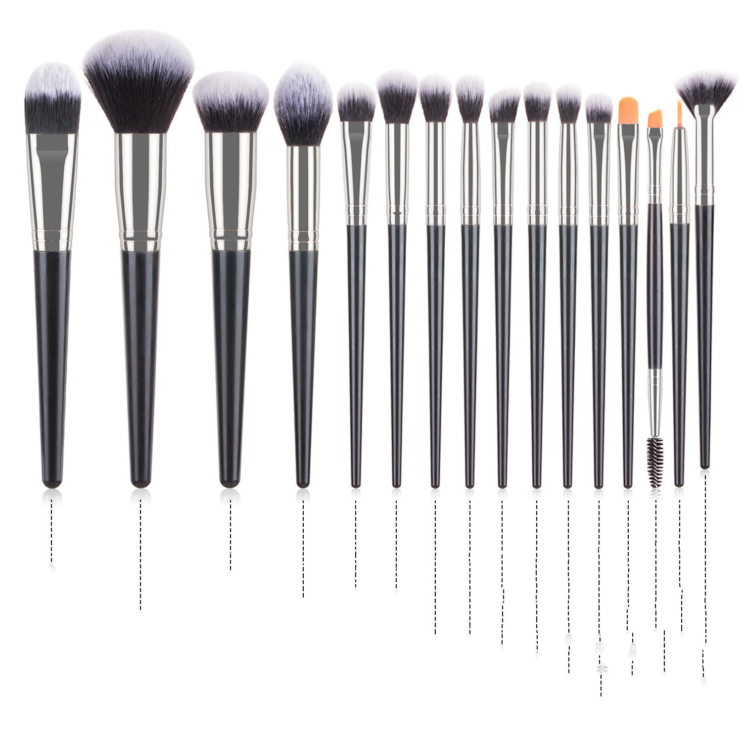 Makeup, Foundation Brush, Eye Brush, Full Set Of Makeup Tools - Mubimart -  