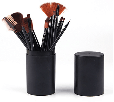 Makeup brush set 12 makeup brushes - Mubimart