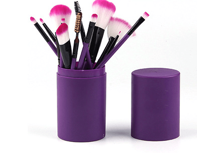 Makeup brush set 12 makeup brushes - Mubimart
